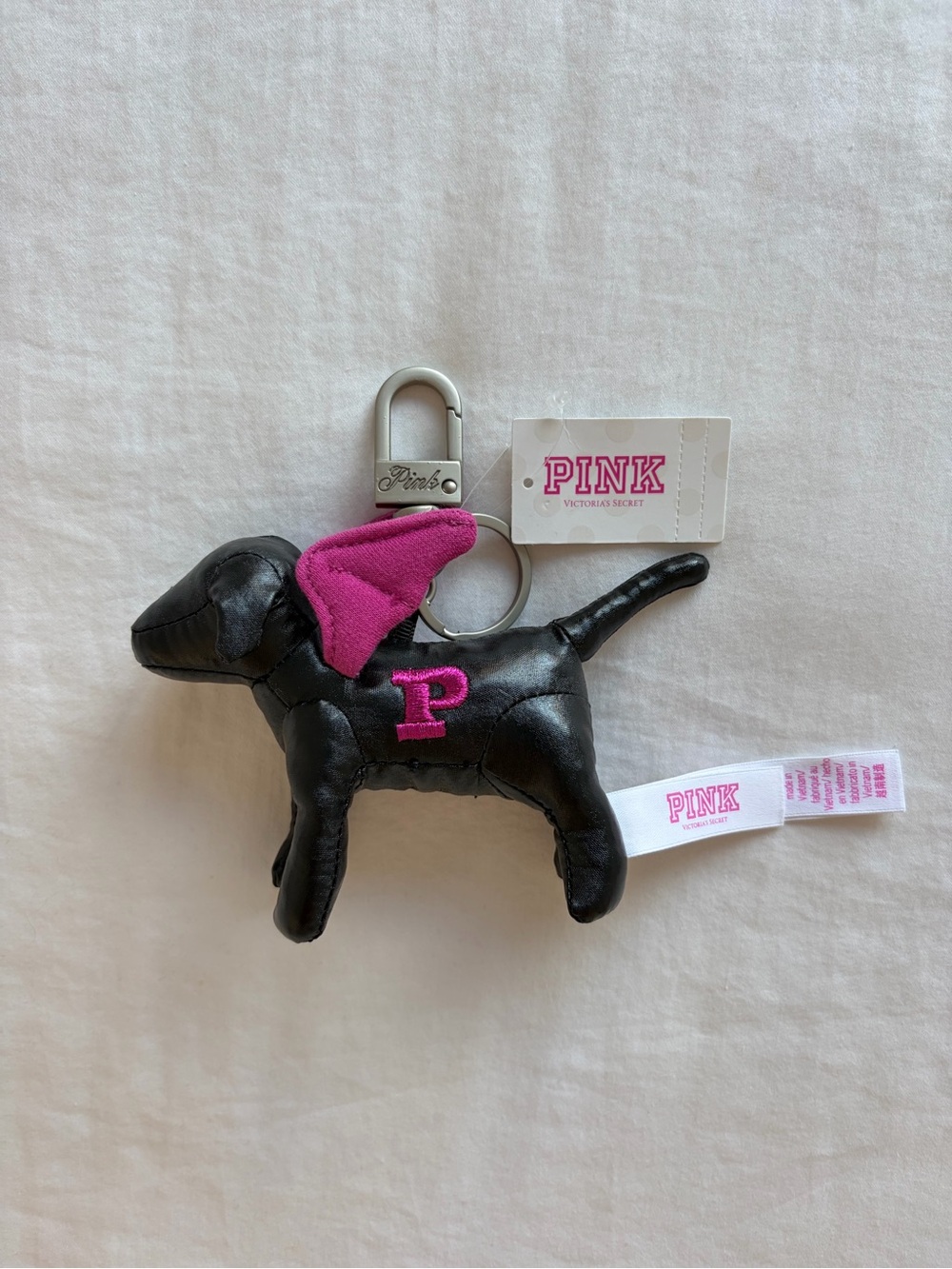 Victoria's Secret PINK Micro Dog Keychain Charm